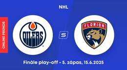 Edmonton Oilers - Florida Panthers: ONLINE prenos z 5. zápasu finále play-off NHL. 