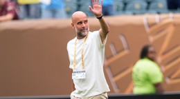 Tréner Manchestru City Pep Guardiola