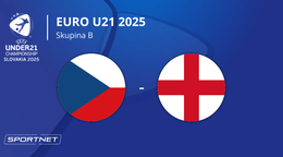 Česko - Anglicko: ONLINE prenos zo zápasu na EURO U21 2025 (ME vo futbale do 21 rokov) na Slovensku.