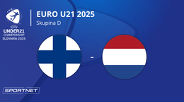 Fínsko - Holandsko: ONLINE prenos zo zápasu na EURO U21 2025 (ME vo futbale do 21 rokov) na Slovensku.