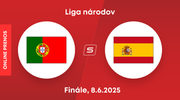 Portugalsko - Španielsko: ONLINE prenos z finálového zápasu Ligy národov.