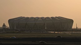 Štadión King Abdullah Sports City v Saudskej Arábii.