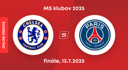 Chelsea FC - Paríž St. Germain: ONLINE prenos z finále MS klubov 2025.