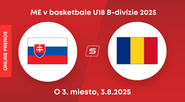 Slovensko U18 - Rumunsko U18.
