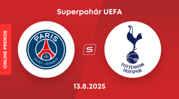 Paríž St. Germain - Tottenham Hotspur: ONLINE prenos zo zápasu Superpohára UEFA 2025. 