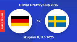Nemecko U18 vs. Švédsko U18: ONLINE prenos z turnaja Hlinka Gretzky Cup 2025.