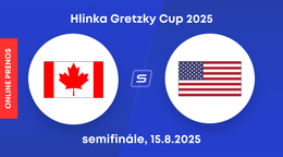 Kanada U18 vs. USA U18: ONLINE prenos z turnaja Hlinka Gretzky Cup 2025.