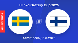 Švédsko U18 vs. Fínsko U18: ONLINE prenos z turnaja Hlinka Gretzky Cup 2025.