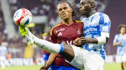 Momentka zo zápasu FC Utrecht - Servette Ženeva