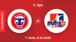 Slávia TU Košice - MŠK Považská Bystrica: ONLINE prenos zo zápasu 7. kola II. ligy.