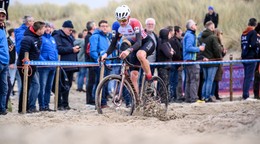 Momentka z MS v cyklokrose 2025.