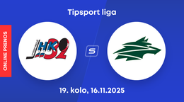 Hk 32 Liptovský Mikuláš - Vlci Žilina: ONLINE prenos zo zápasu 19. kola Tipsport ligy.