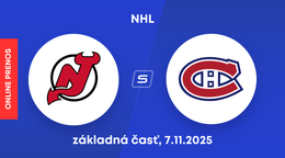 New Jersey Devils - Montreal Canadiens: ONLINE prenos zo zápasu NHL.