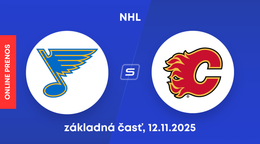 St. Louis Blues - Calgary Flames: ONLINE prenos zo zápasu NHL.