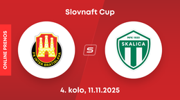 FK Inter Bratislava - MFK Skalica: ONLINE prenos zo zápasu 4. kola Slovnaft Cupu.
