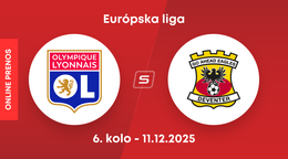 Olympique Lyon - Go Ahead Eagles: ONLINE prenos zo zápasu 6. kola ligovej fázy Európskej ligy.