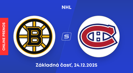 Boston Bruins - Montreal Canadiens: ONLINE prenos zo zápasu NHL.