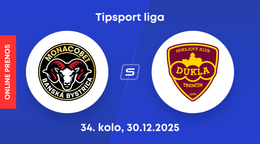 HC MONACObet Banská Bystrica - HK Dukla Trenčín: ONLINE prenos zo zápasu 34. kola Tipsport ligy.