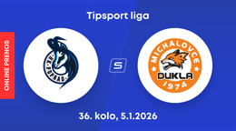 HK Poprad - HK Dukla Michalovce: ONLINE prenos zo zápasu 36. kola Tipsport ligy.