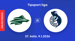Vlci Žilina - HK Poprad: ONLINE prenos zo zápasu 37. kola Tipsport ligy.
