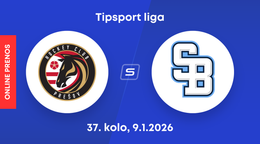 HC Prešov - HC Slovan Bratislava: ONLINE prenos zo zápasu 37. kola Tipsport ligy.