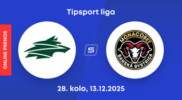 Vlci Žilina - HC MONACObet Banská Bystrica: ONLINE prenos zo zápasu 28. kola Tipsport ligy.