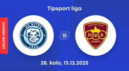 HK Nitra - HK Dukla Trenčín: ONLINE prenos zo zápasu 28. kola Tipsport ligy.