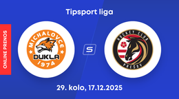 HK Dukla Michalovce - HC Prešov: ONLINE prenos zo zápasu 29. kola Tipsport ligy.