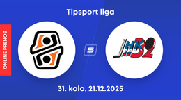 HC Košice - Hk 32 Liptovský Mikuláš: ONLINE prenos zo zápasu 31. kola Tipsport ligy.