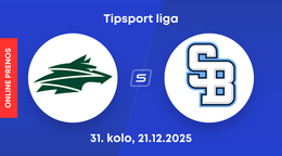 Vlci Žilina - HC Slovan Bratislava: ONLINE prenos zo zápasu 31. kola Tipsport ligy.