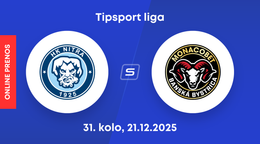 HK Nitra - HC MONACObet Banská Bystrica: ONLINE prenos zo zápasu 31. kola Tipsport ligy.