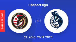 HC Prešov - HK Poprad: ONLINE prenos zo zápasu 32. kola Tipsport ligy.