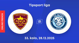 HK Dukla Trenčín - HK Nitra: ONLINE prenos zo zápasu 33. kola Tipsport ligy.