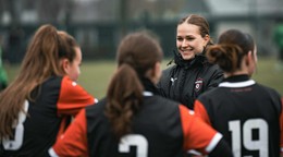 Trénerka Natália Kissová.