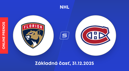 Florida Panthers - Montreal Canadiens: ONLINE prenos zo zápasu NHL.