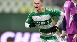 Tomáš Bobček v zápase Lechia Gdańsk Termalica Nieciecza 5:1.
