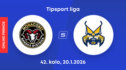 HC MONACObet Banská Bystrica - HC Spišská Nová Ves: ONLINE prenos zo zápasu 42. kola Tipsport ligy.