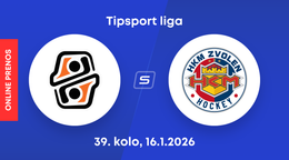 HC Košice - HKM Zvolen: ONLINE prenos zo zápasu 39. kola Tipsport ligy.