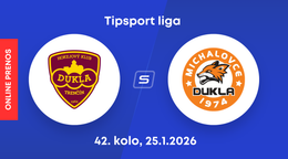 HK Dukla Trenčín - HK Dukla Michalovce: ONLINE prenos zo zápasu 42. kola Tipsport ligy.