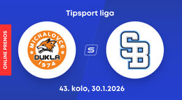 HK Dukla Michalovce - HC Slovan Bratislava: ONLINE prenos zo zápasu 43. kola Tipsport ligy.