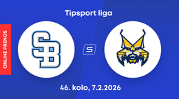 HC Slovan Bratislava - HK Spišská Nová Ves: ONLINE prenos zo zápasu 46. kola Tipsport ligy.