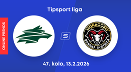 Vlci Žilina - HC MONACObet Banská Bystrica: ONLINE prenos zo zápasu 47. kola Tipsport ligy.