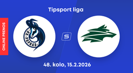 HK Poprad - Vlci Žilina: ONLINE prenos zo zápasu 48. kola Tipsport ligy.