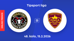HC MONACObet Banská Bystrica - HK Dukla Trenčín: ONLINE prenos zo zápasu 48. kola Tipsport ligy.