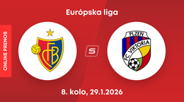 FC Bazilej - FC Viktoria Plzeň: ONLINE prenos zo zápasu Európskej ligy.