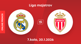 Real Madrid - AS Monaco: ONLINE prenos zo zápasu 7. kola ligovej fázy Ligy majstrov. 