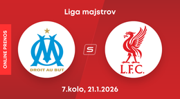 Olympique Marseille - Liverpool FC: ONLINE prenos zo zápasu 7. kola ligovej fázy Ligy majstrov. 