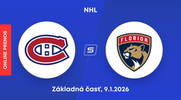 Montreal Canadiens - Florida Panthers: ONLINE prenos zo zápasu NHL.