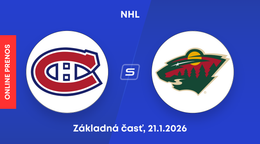 Montreal Canadiens - Minnesota Wild: ONLINE prenos zo zápasu NHL.