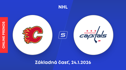 Calgary Flames - Washington Capitals: ONLINE prenos zo zápasu NHL.